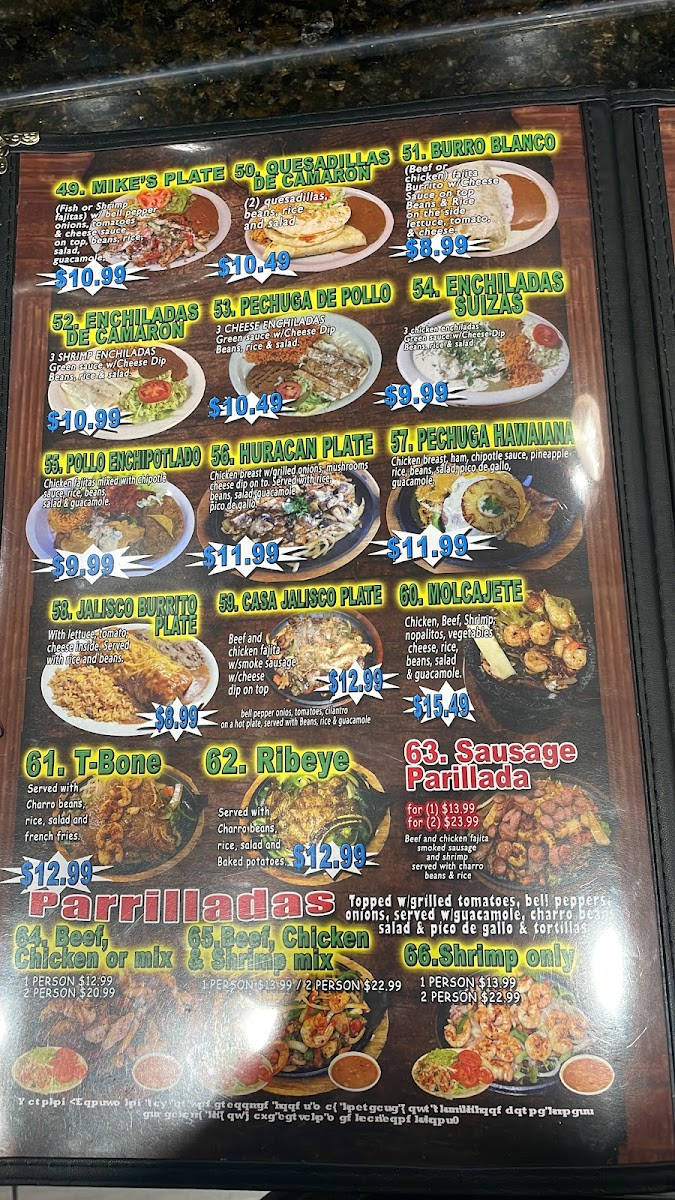 Casa jalisco Menu - Image 5