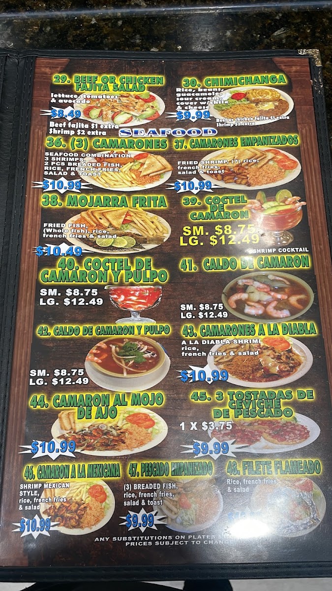 Casa jalisco Menu - Image 6